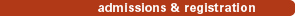 admissions menu button